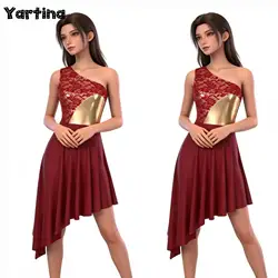 Womens Classical Christian Dress Worship Liturgical Tunic Ballet Lyrical Dance Performance Dresses Contemporary Worship Costume