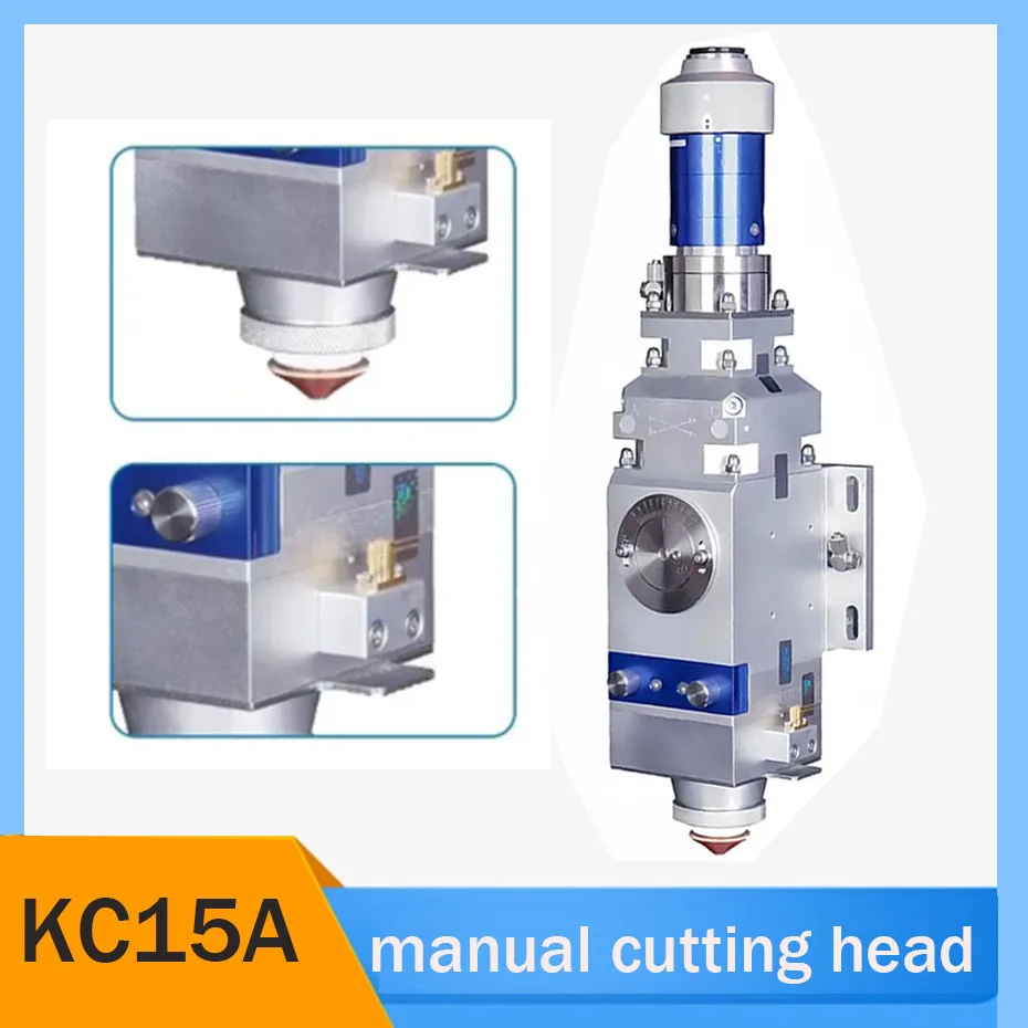 

WSX KC15A fiber laser cutting head, manual focusing cutting head, 2000W, used for metal cutting CL100, FL125, QBH interface