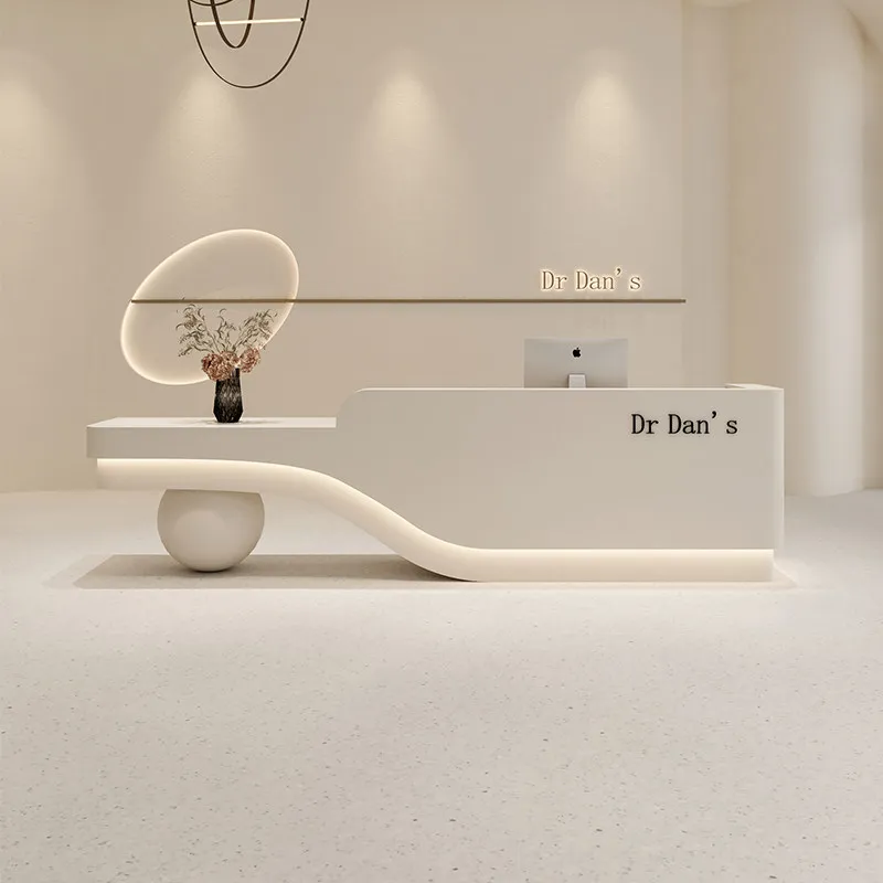 

Стойка регистрации салона красоты, простой современный магазин одежды, бар, кассовый аппарат, компания, стойка регистрации отеля, краска для выпечки