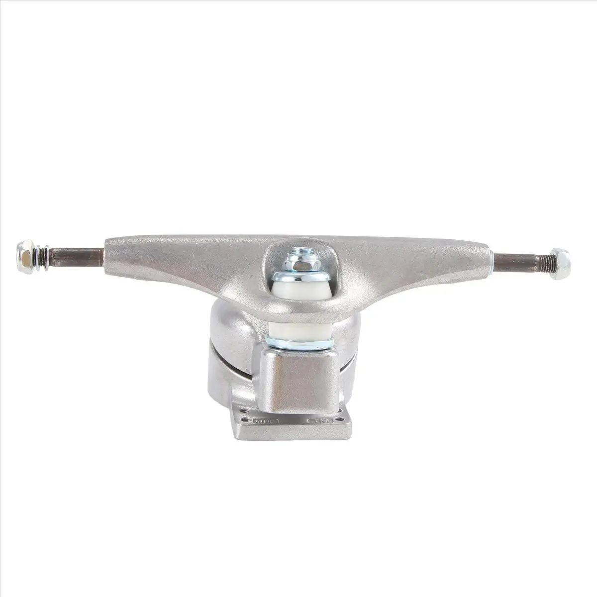 Y646A-Surf Skate Trucks Встроенный кронштейн для передних грузовиков System Enhanced Edition, серебристый + красный пружина