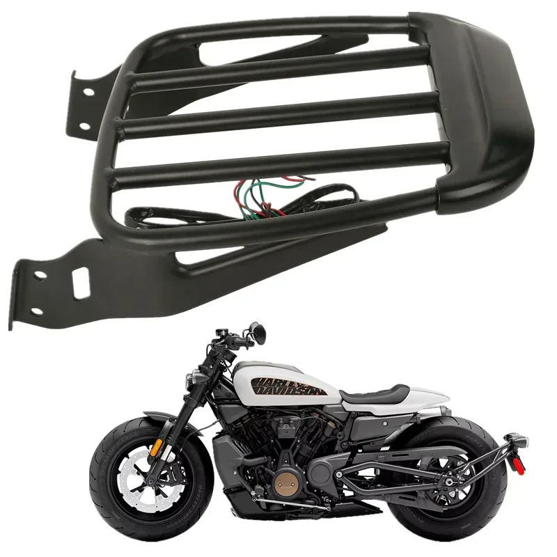 For Harley Sportster XL 2004-2022 Dyna 2006-2017 Fat Boy EFI FLSTFI Night Train Motorcycle Parts Detachables Luggage Rack