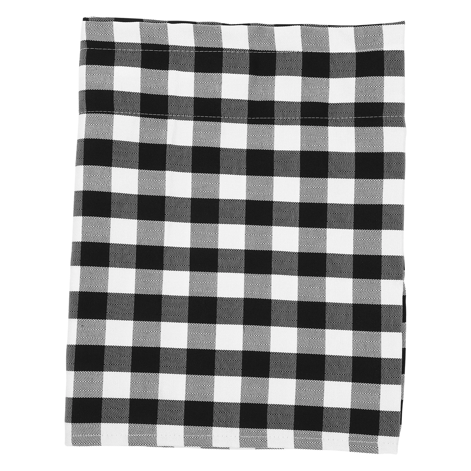 

Black and White Check Kitchen Valance Easy Install Polyester Material Home Decor Short Curtain Window Valance Window Valances