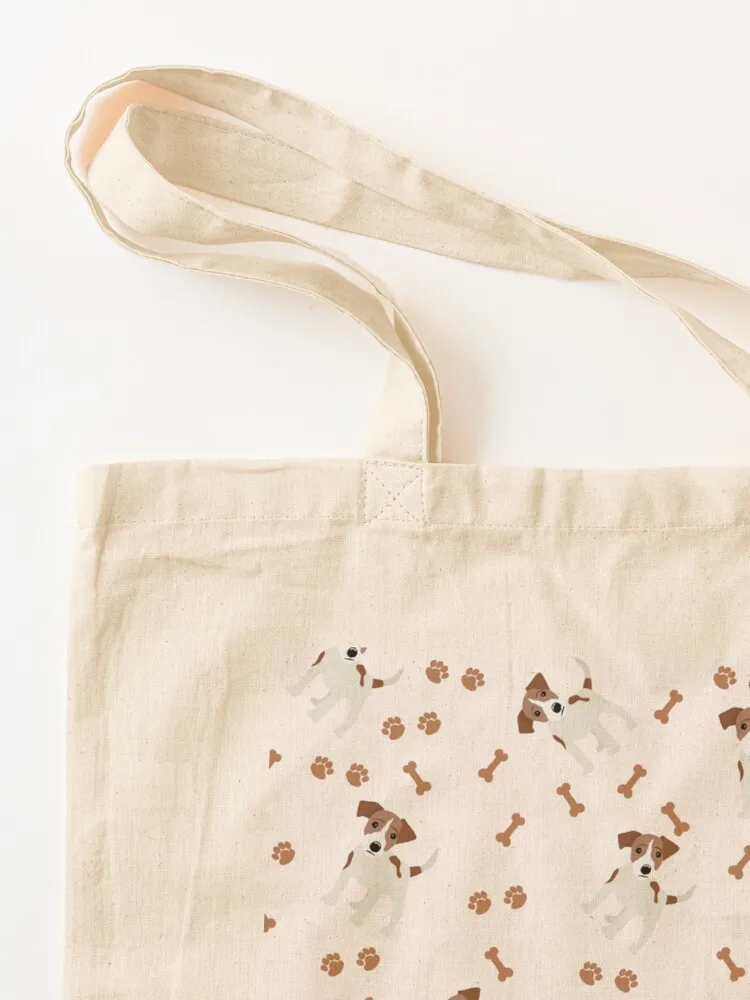 Jack Russell Terrier Dog Tote Bag shopping bag logo Canvas bag Custom free delivery bags