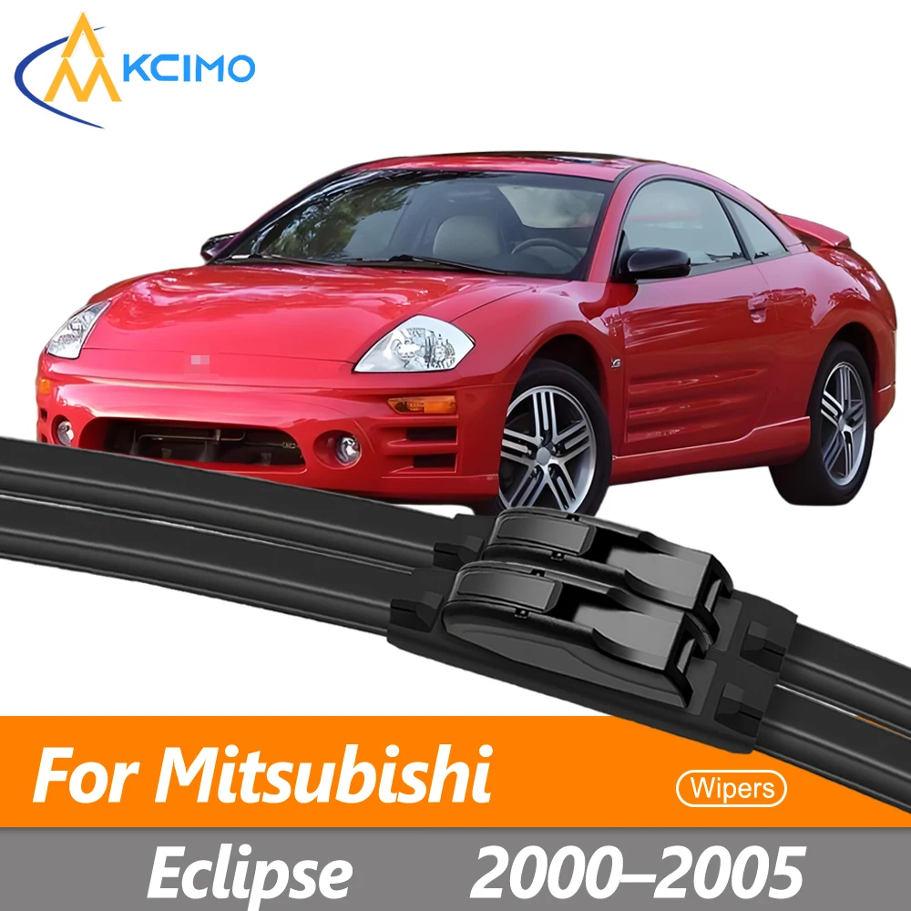 

2Pcs/Set Windshield Wiper Blades For Mitsubishi Eclipse/D52A/D53A 2000–2005 Front Wiper All-Weather Durability Quiet Wipers