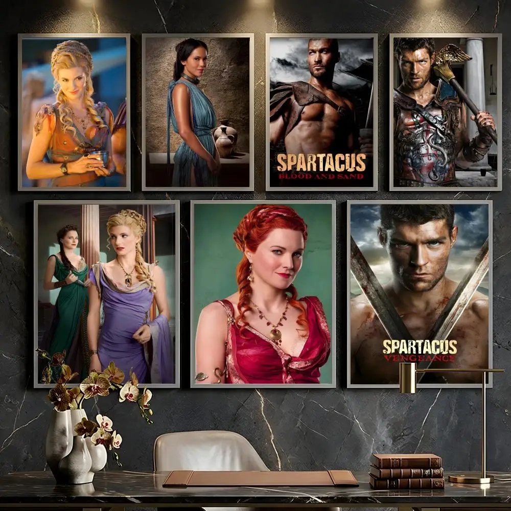 Spartacus-Poster – HD – selbstklebende, wasserfeste, hochfeste, universelle Wanddekoration