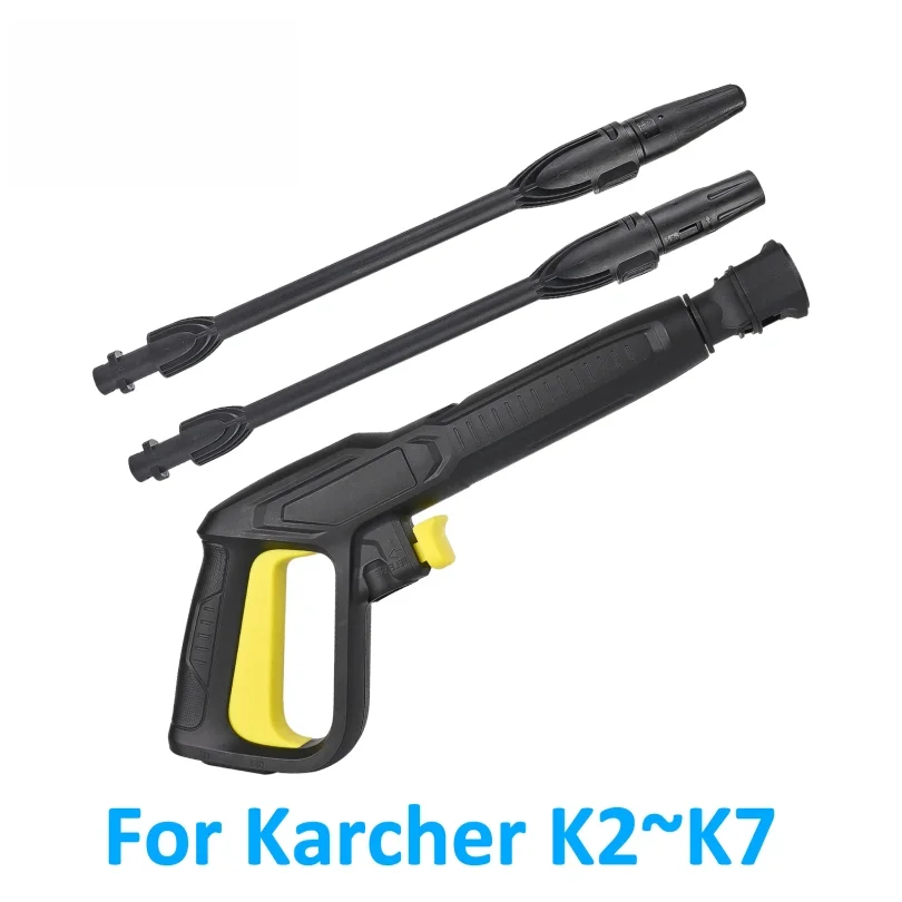Pistola de Lavagem de Alta Pressão com Lança de Jato e Lança Turbo para Lavadora de Pressão Karcher Série K