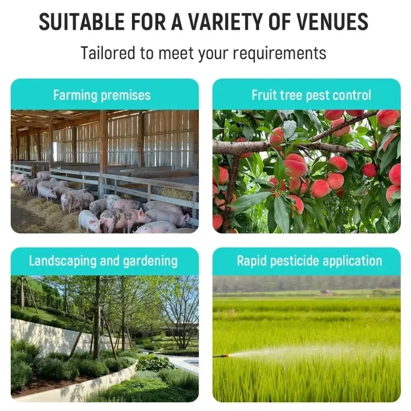 Handheld Watering Sprayers 2L Portable Thermal Fogging Machine Pest Control Mosquito Killing Disinfection Garden Sewer Foggers
