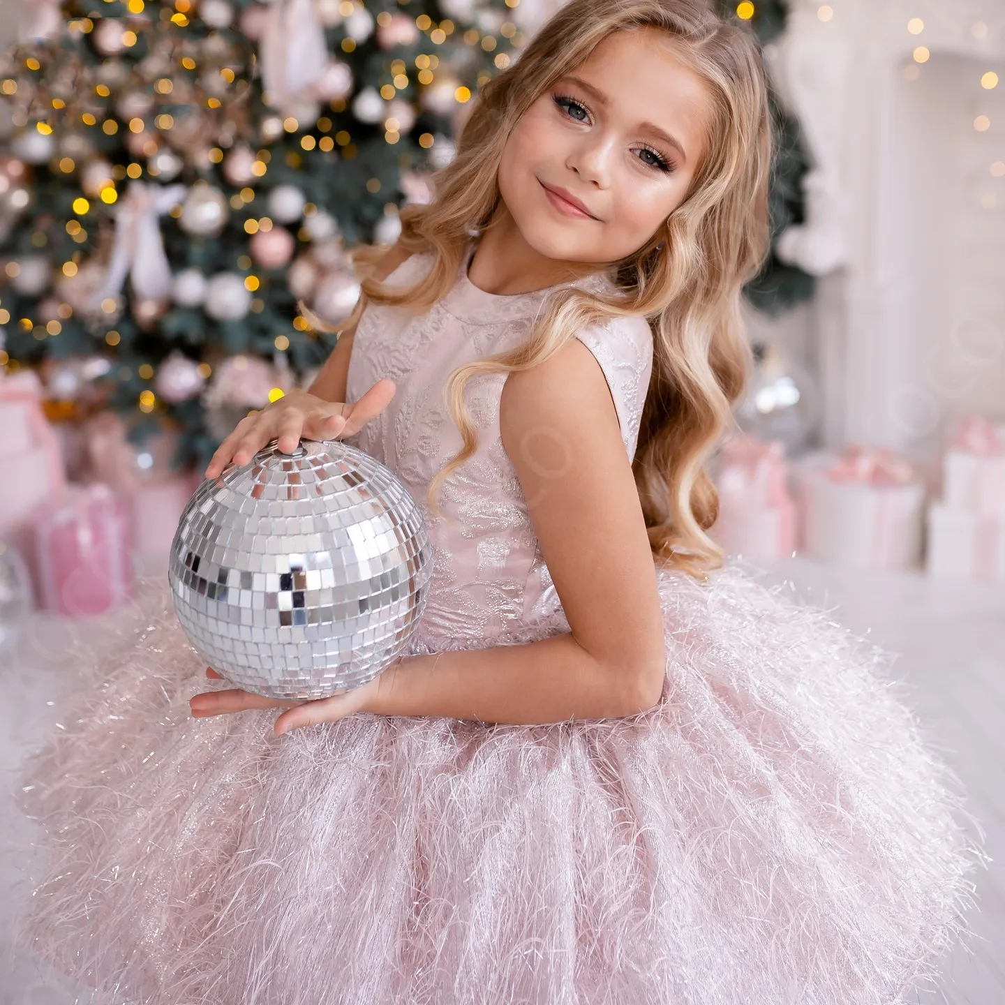 Precioso vestido corto sin mangas de princesa delicado con flores para niña, vestidos de boda, fiesta, baile, vestidos de primera comunión, regalo de cumpleaños para niños