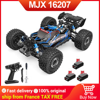 HYPER GO MJX16207 16208 68KM/H Brushless 1/16 RC Car 2.4G Remote Control 4WD Offroad Race High Speed Electric Hobby Truck