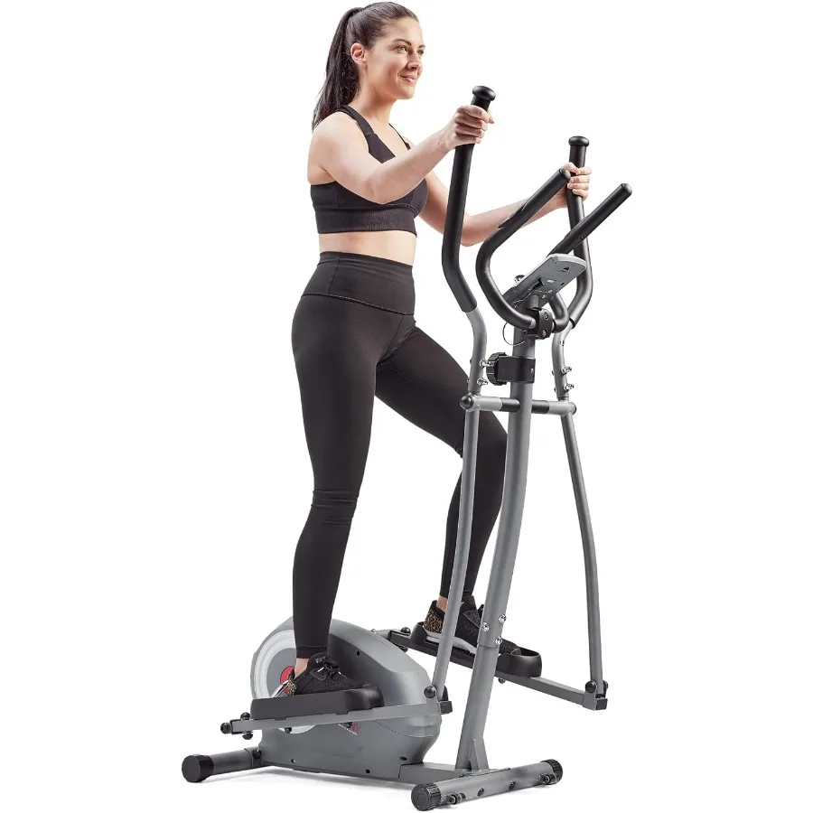 

Smart 2-in-1 Upright Elliptical Full-Body Exerciser, Home Cross-Training Arm/Leg Cardio Workout Machine