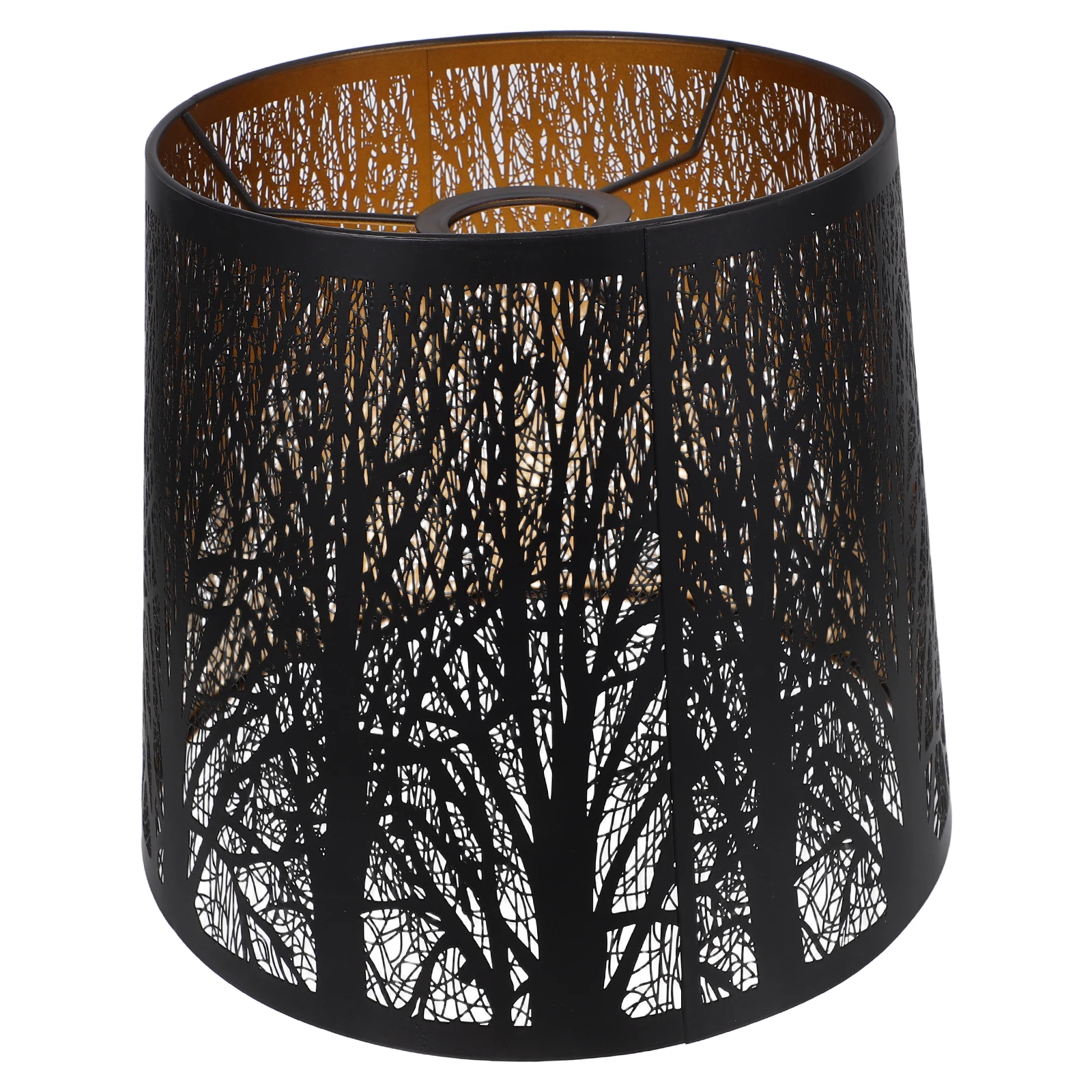 

Vintage Iron Hollow Lamp Shade Carved Decorative Metal Light Cover For Table Floor Pendant Lampshade Replacement Accessories