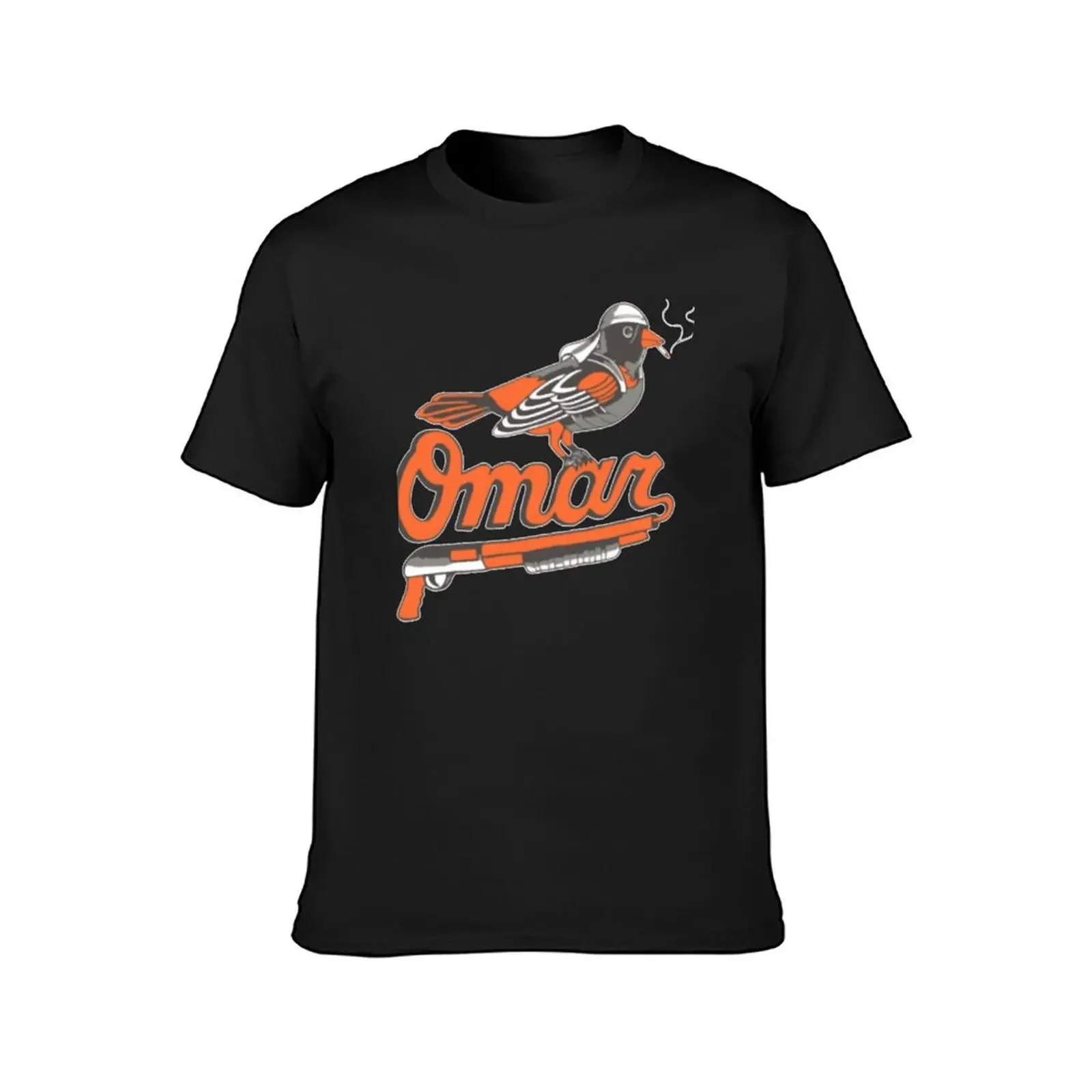 Omar The Wire Baltimore Oriole T-Shirt tops plus size clothes Men's t-shirt