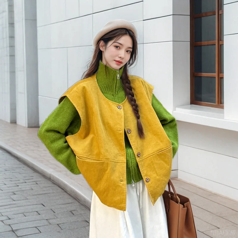 Cardigan maglione con cerniera verde da donna autunno inverno 2025 New Lady Daily Joker giacche in maglia moda maglieria cappotti Famale