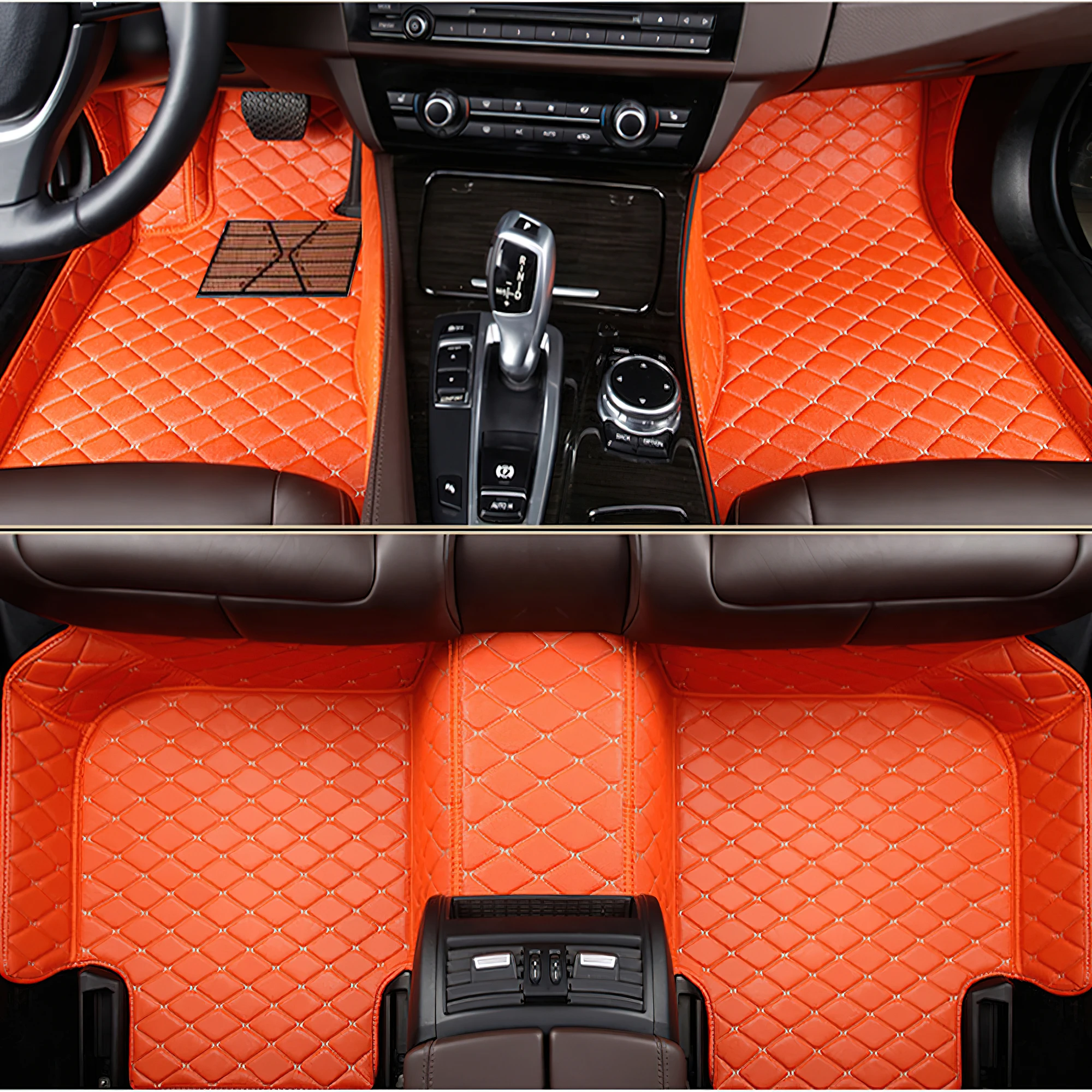 

Custom car floor mats for Lincoln Corsair 2018 2019 2020 202 12022 2023 2024 Auto full set carpet pads leather foot mat rugs