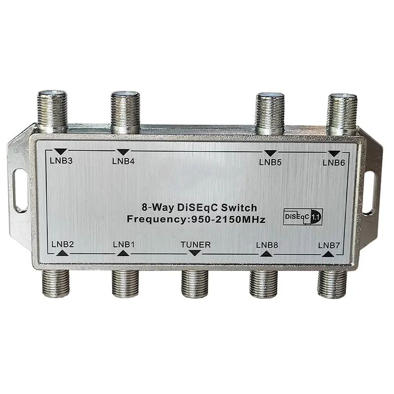 Dish LNB FTA 8*1 Combine DisEqC Switch Model GDSW81 8X1 Multi Switch
