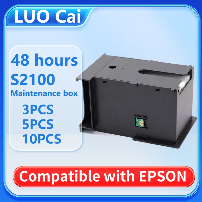 

S2100 SC13MB C13S210057 Коробка для обслуживания принтера Epson SURECOLOR SC-F500 SC-T2100 T3100 T3100N T5100 T5100N Бак для обслуживания принтера