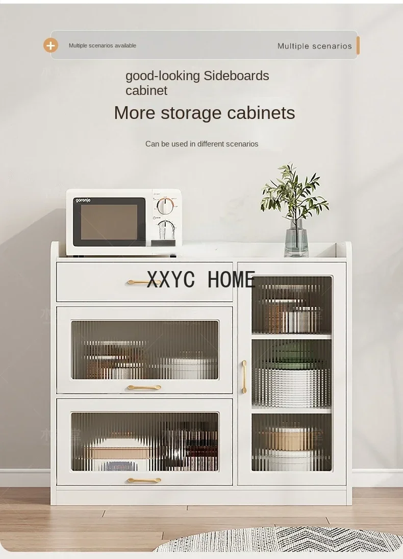 Credenza Armadietto portaoggetti Armadietto per la casa Armadietto da parete Armadietto per vino Tè