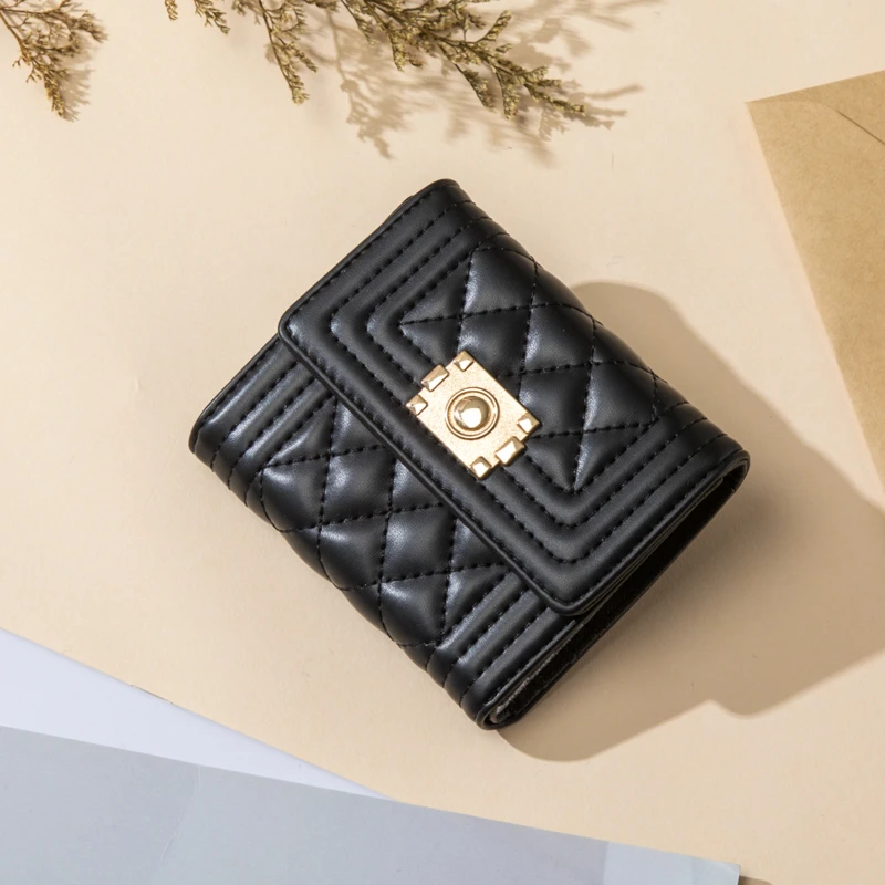 

Women's Light Luxury Wallet, Compact Storage Bag with Niche Design, Easy to Carry and Versatile Functions