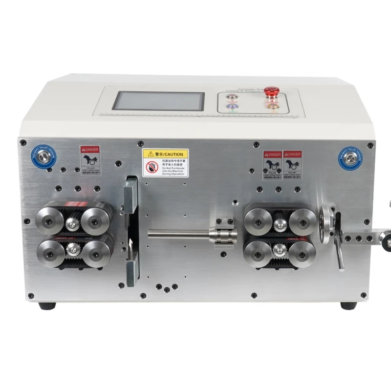 SWT-608-MAX2-ST70 Serwomotor S70 do maszyny do obierania, zdejmowania izolacji i cięcia, 8 kół, 1000W, sterowanie ekranem dotykowym