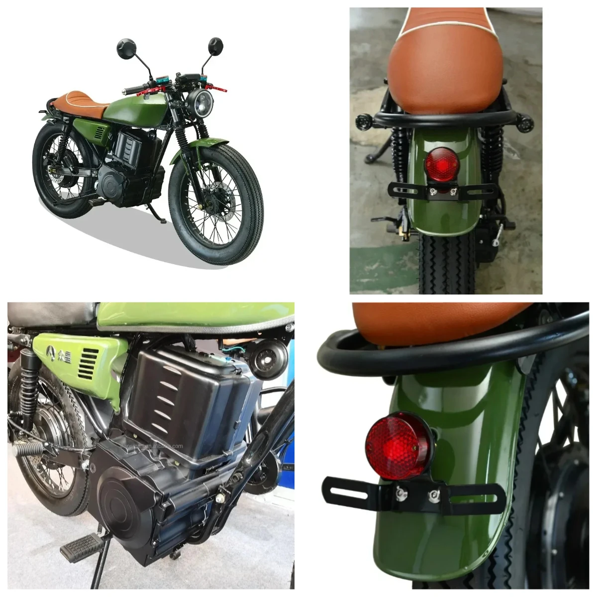 

STROVAN Motorcycle2025 Newest Vintage Style Electric Motorcycle, Classic Two Wheel Scooter 1000w-3000w Extremely Competiti