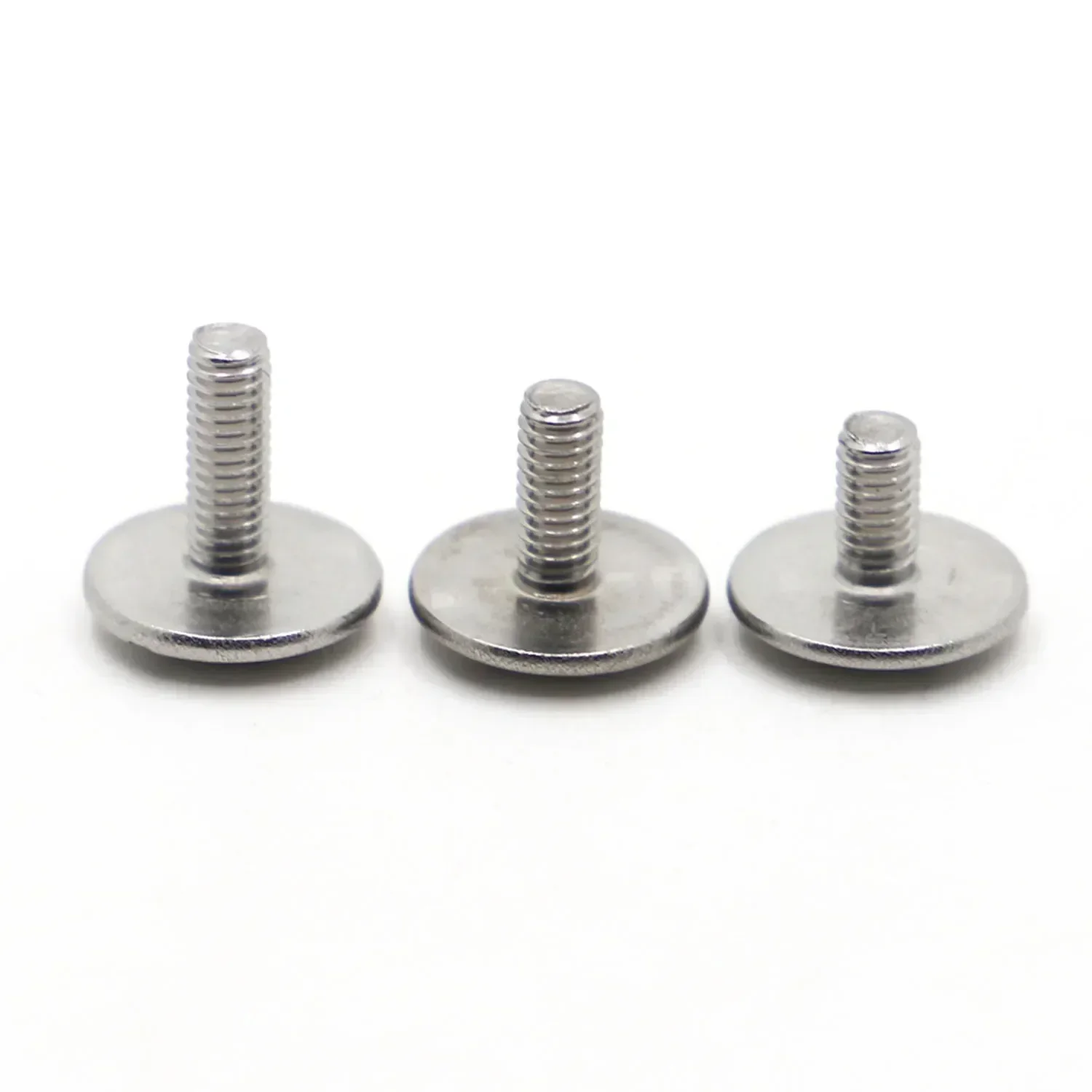 1-2 PZ GB947 Bullone a vite con intaglio a testa tonda in acciaio inossidabile 304 extra large M2 M2.5 M3 M4 M5 M6