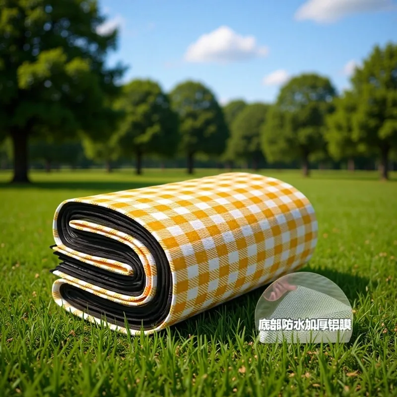 Directly From The Manufacturer Picnic Mat Three Layer Thickened Outdoor Camping Tent Floor Spring Outing Seat Cushion Waterproof