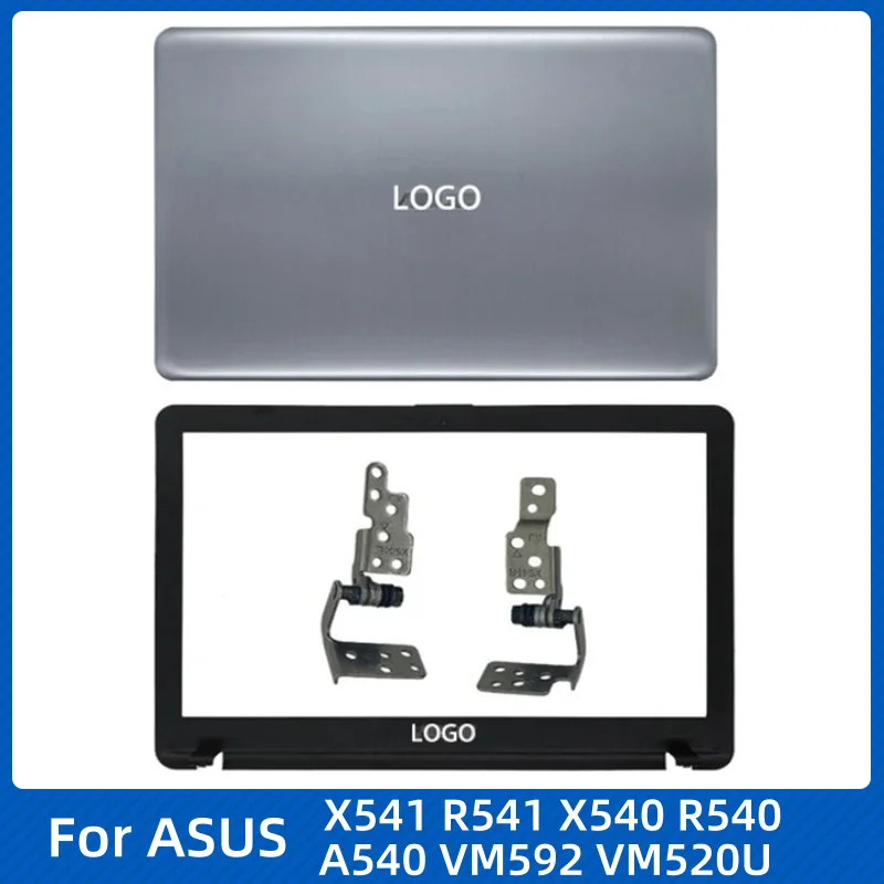 New For ASUS X541 R541 VM592 X540 R540 A540 VM520U Laptop LCD Back Cover/Bezel/Palmrest With US Keyboard/Bottom Case Touchpad