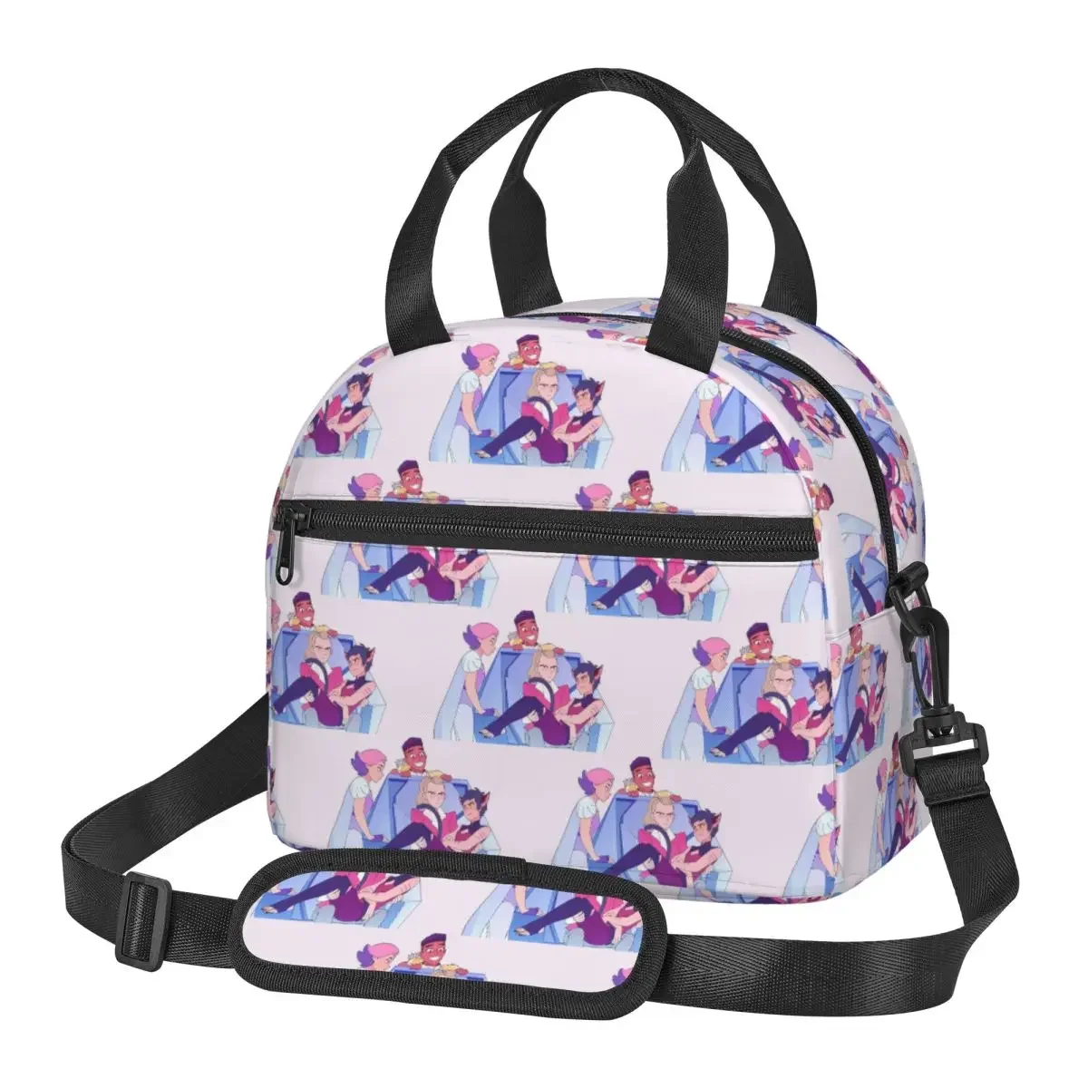 Best Friend Squad She-Ra And The Princesses Of Power Insulated Lunch Bag for Women Children Food Boxes Thermal Lunch Box Tote