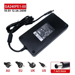 240W 19.5V 12.3A 7.4*5.0mm ADP-240AB D Charger Laptop Adapter For Dell Alienware M15x M17x M18X R2 X51 M4700 M6700 M6800 J211H