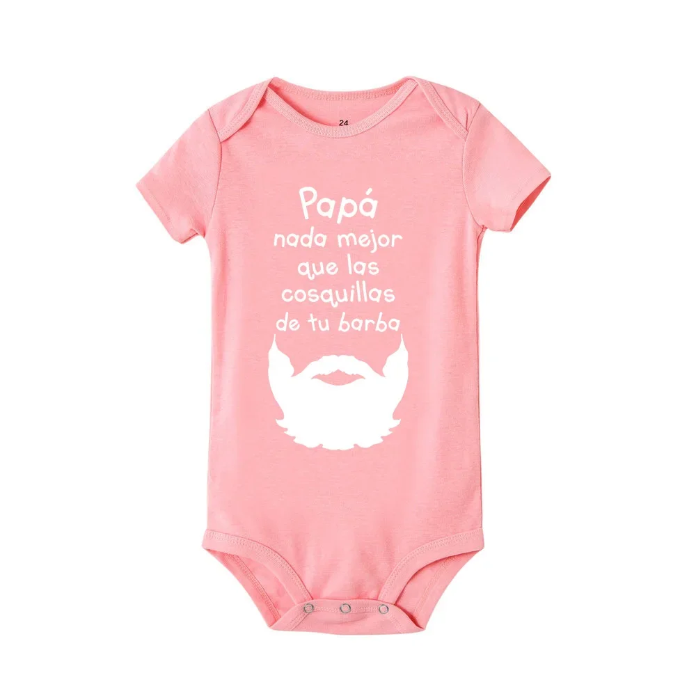 Dad Nothing Better Than The Tickling of Your Beard Baby Body Suit New Born Short/long Sleeve Romper Toddler Fathers Day Outfits