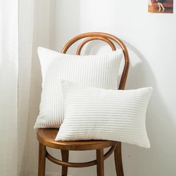 Corduroy Sofa Cushion Cover 50x70/65x65/60x80/70x70/80x80cm Home Hotel Office Car Decorative Throw Pillow Case