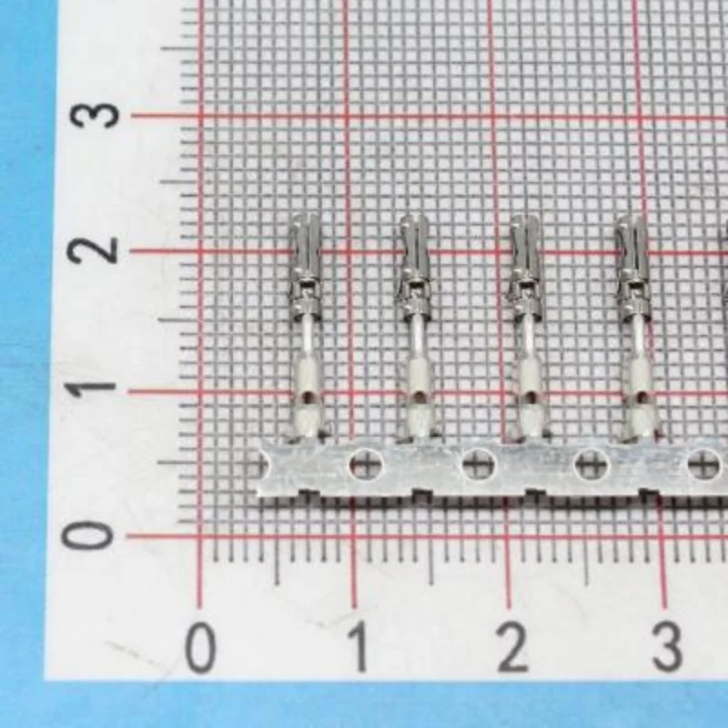 100 قطعة موصل أصلي أصلي 64322-1019 ذكي 0.635 مللي متر سلك طرفي أنثى حجم 0.22-0.44mm2