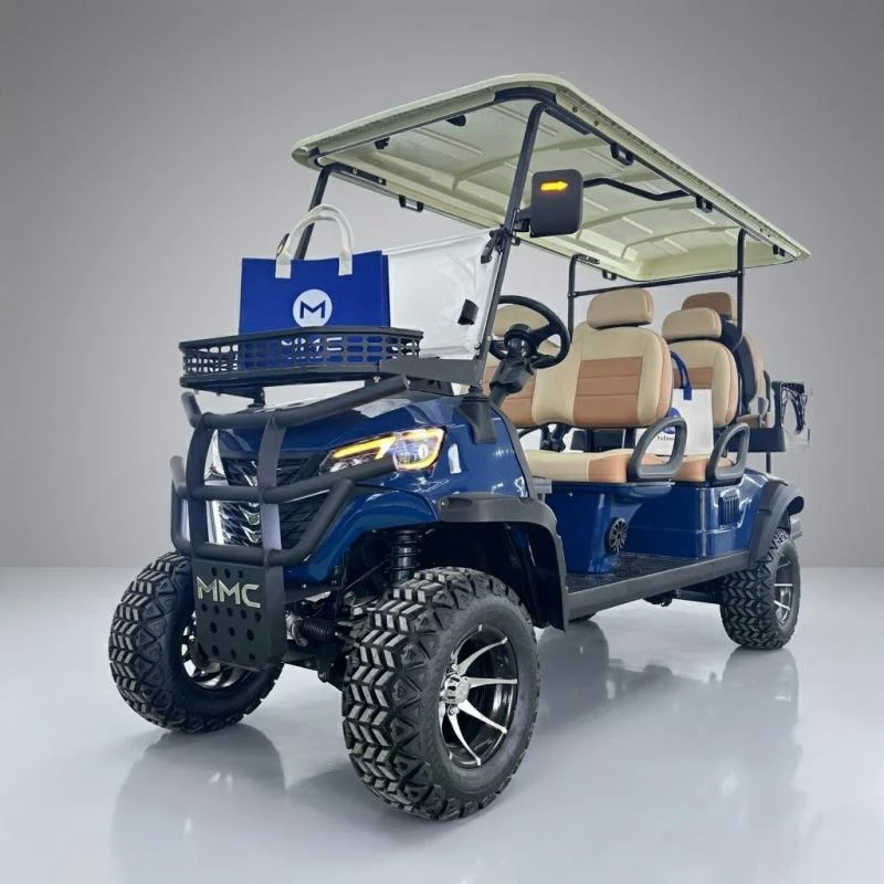 Street Legal Golf Cart Maintenance-free Battery Compact 6 Seater Electric Golf Buggy Carts for Resort