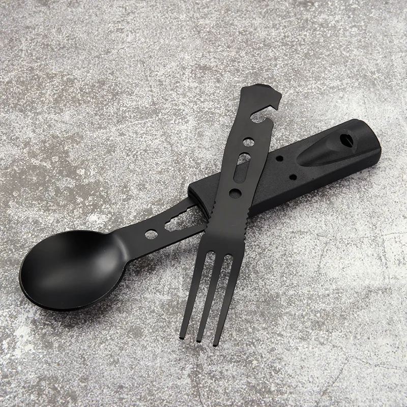 Multifunction Camping Knife & Tableware Set 3