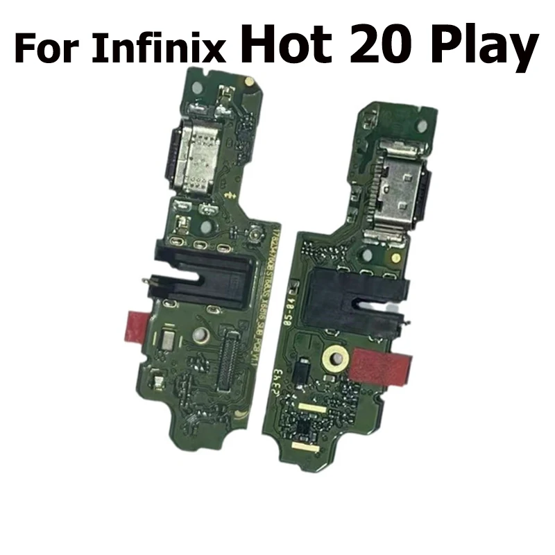 

New For Infinix Hot 20 20S Play 4G 5G USB Charging Dock Board Connector PCB Charging Port Connector Repair Parts