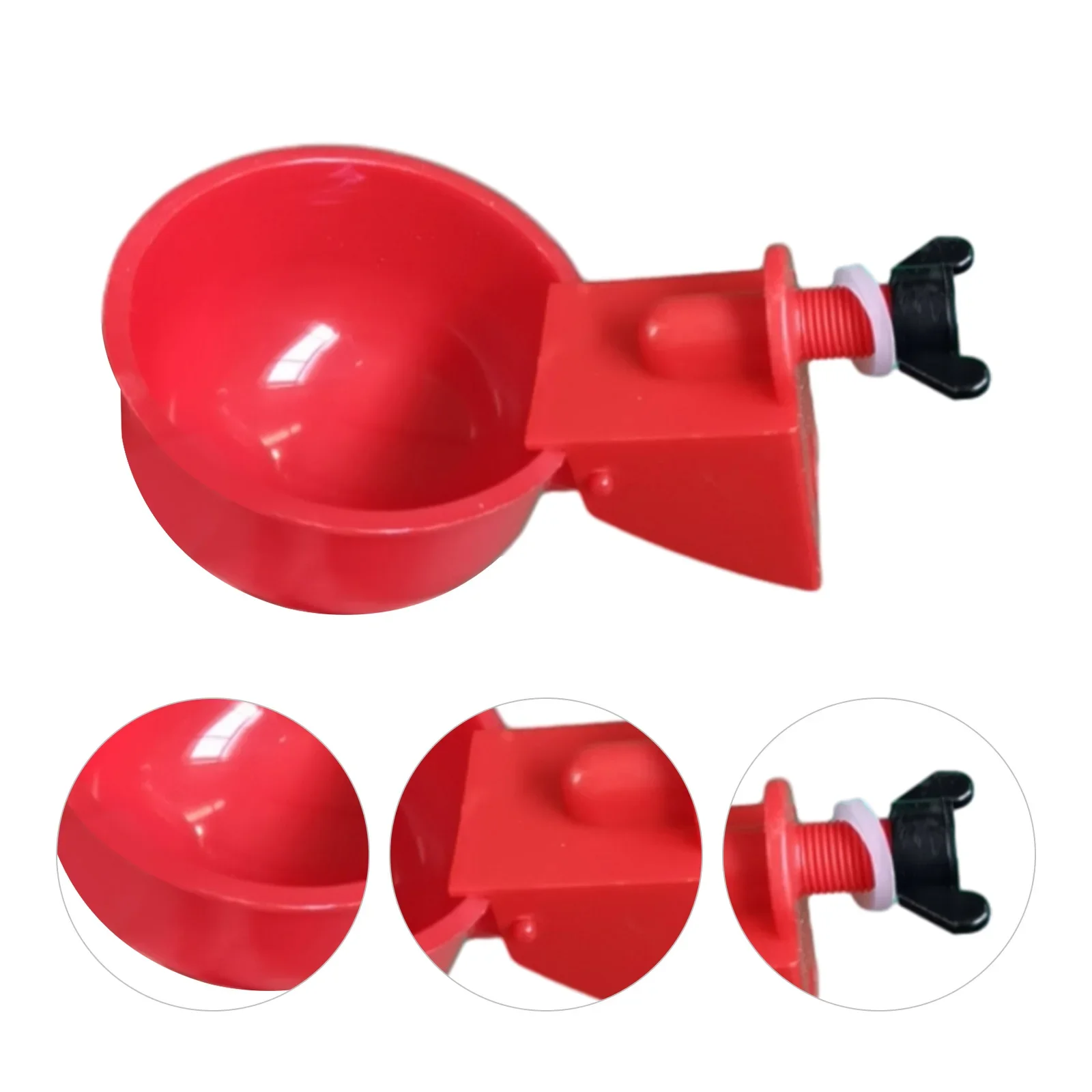 كوب شرب دجاج بلاستيكي ، آلة شرب البط الأوتوماتيكية ، مغذي الدجاج ، وعاء الري ، مزرعة الدواجن ، 24-6 #6