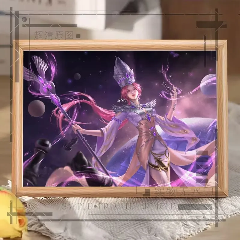 비비동의 "천국을 통한 전투",애니메이션 중국식 간단한 사진 프레임.장식품,기숙사 책상,소울랜드