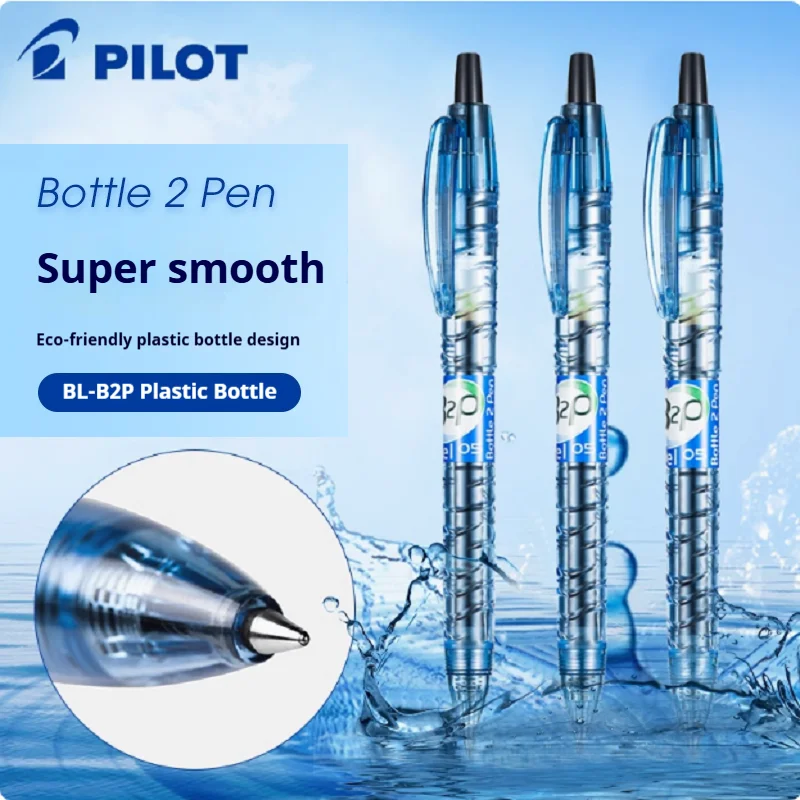 

PILOT BL-B2P 0.5mm Black Core Gel Pen Recycled Plastic Eco Design, Quick-Dry Smudge-Free Smooth Writing for Student Office Exam
