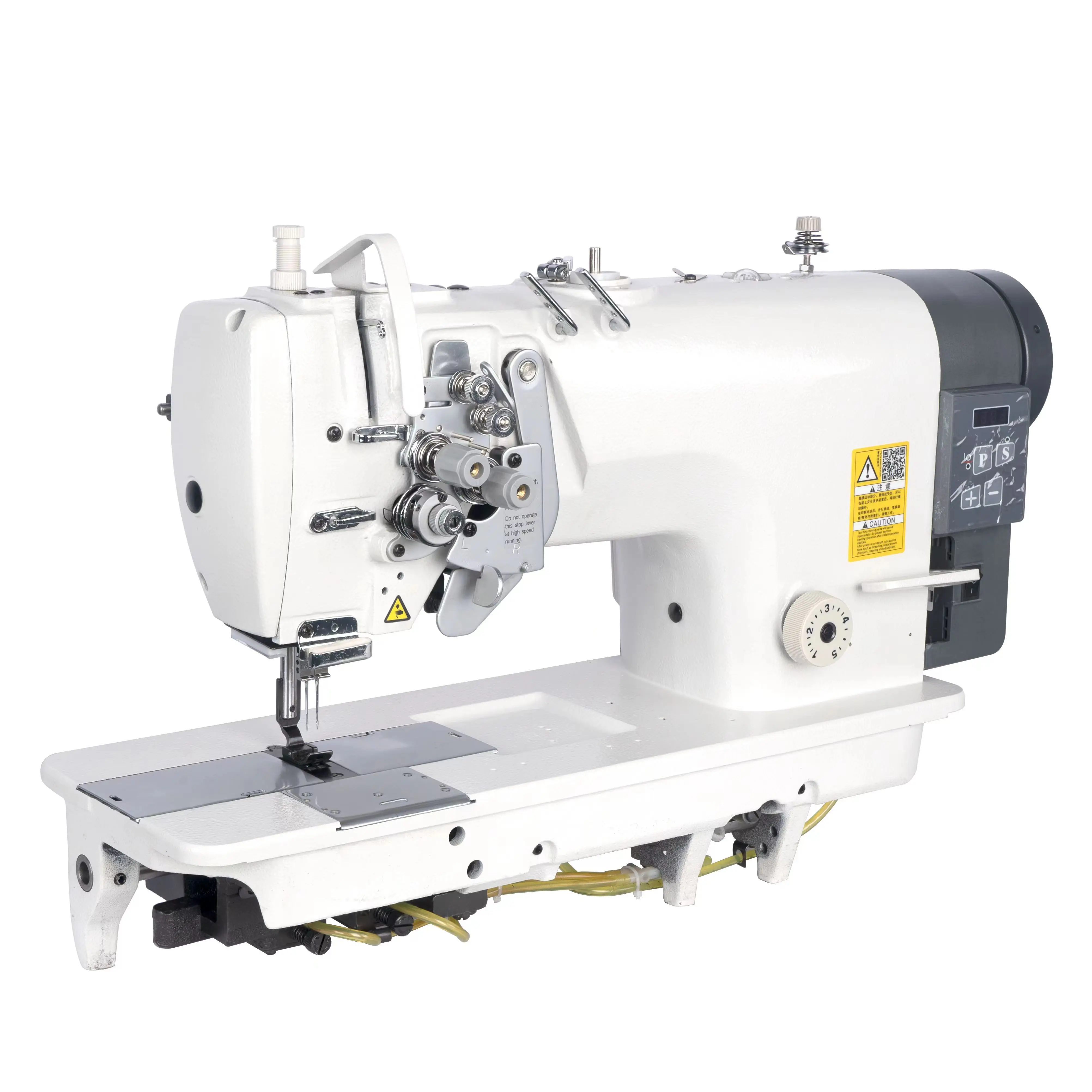 CP-875D High Speed Computer Direct Drive Reversible Right Angle Double Industrial Sewing Machine