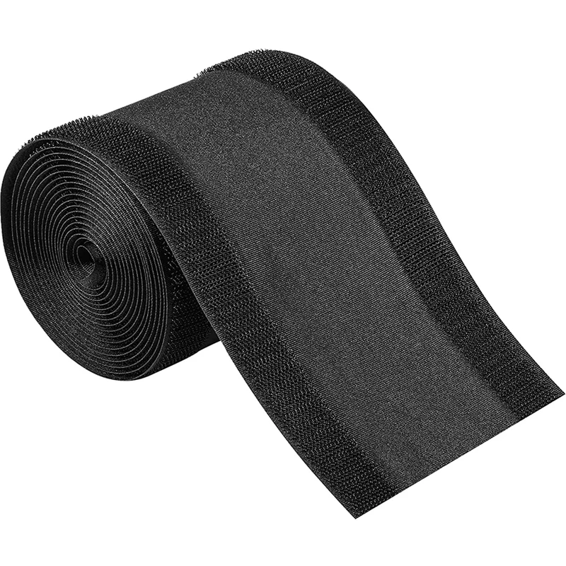 Cable Grip Floor Cable Cover Cords Cable Protector Cable Management Only For Commercial Office Carpet (Black,10 Feet)