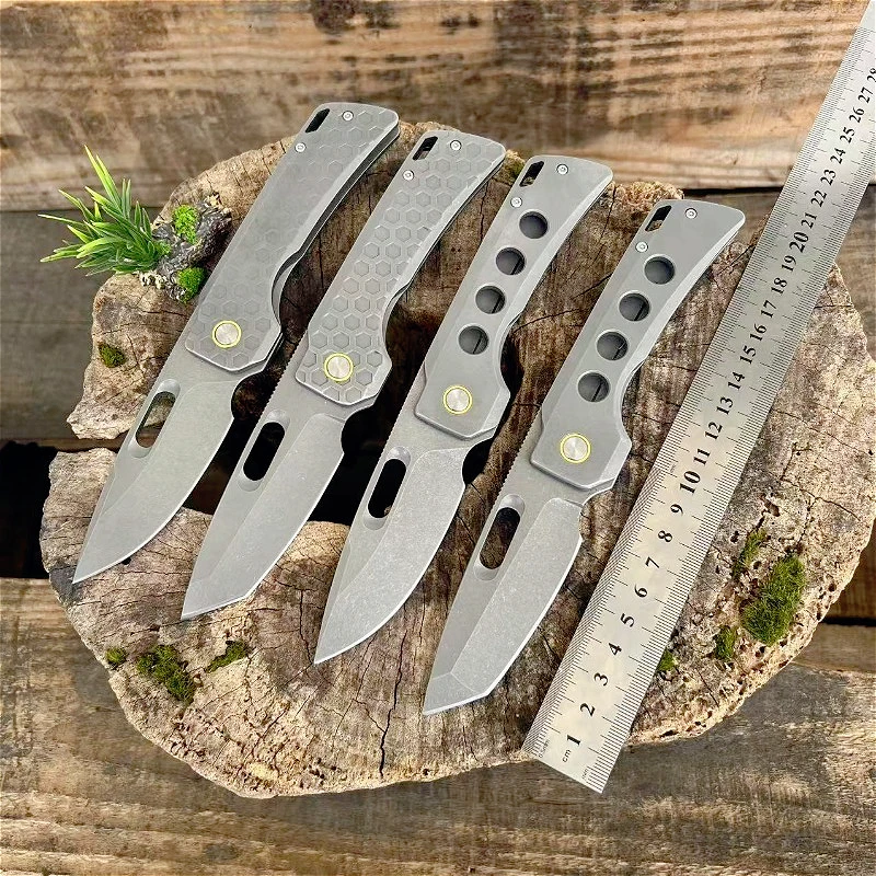

High Hardness D2 Blade Stainless Steel Handle Folding Outdoor Camping Hiking Fishing Knife Survival Hunting EDC Multitool Knives