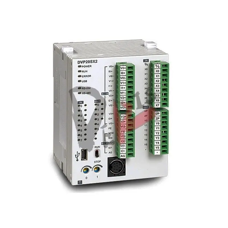 Высококачественный модуль вывода программируемого контроллера ПЛК DVP06PT-S с интерфейсом связи RS485, новый и б/у