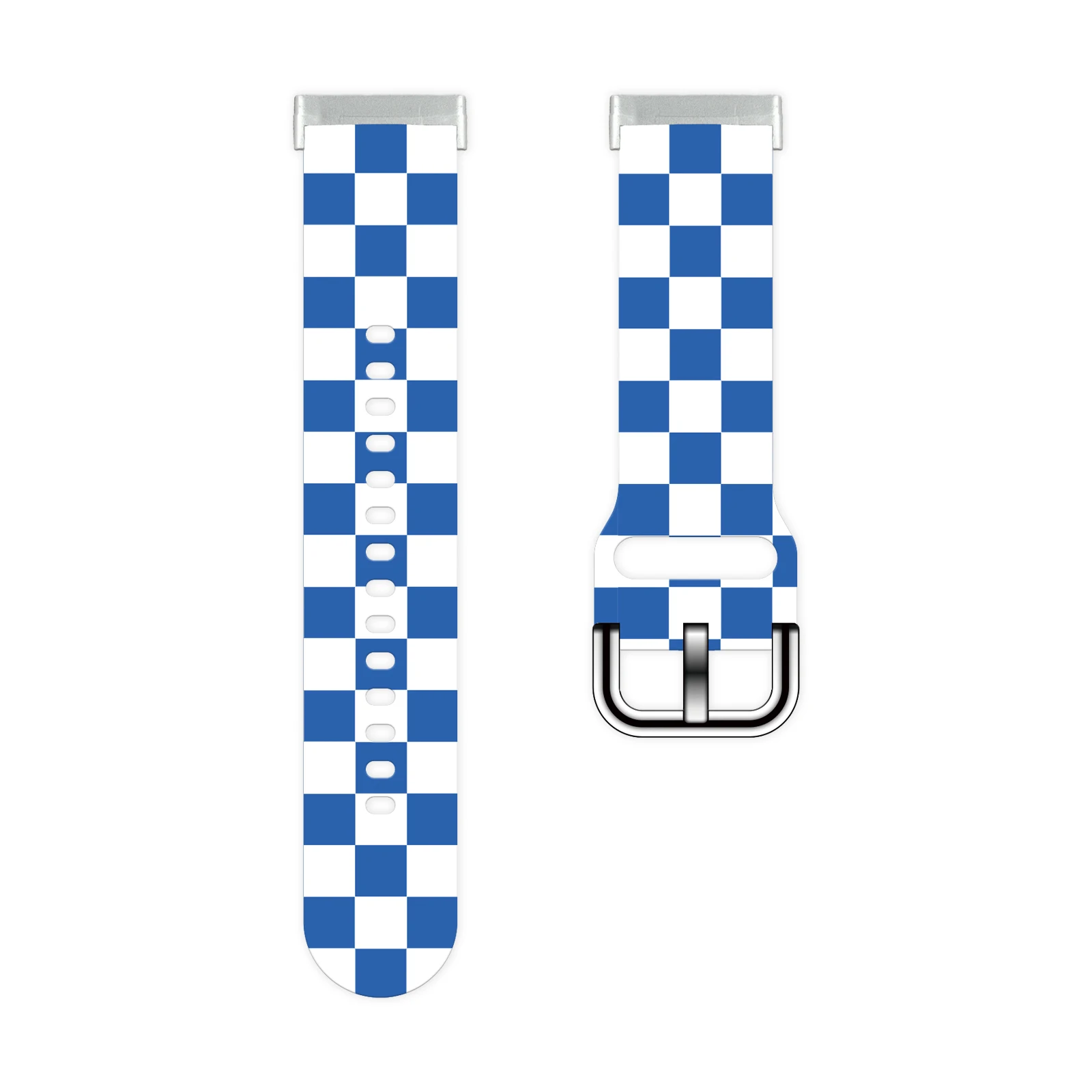 

Checkered pattern printed strap for Fitbit Versa 4/3 Watchband Replaceable Bracelet for Sense 2 Watch Band for Women as a Gift