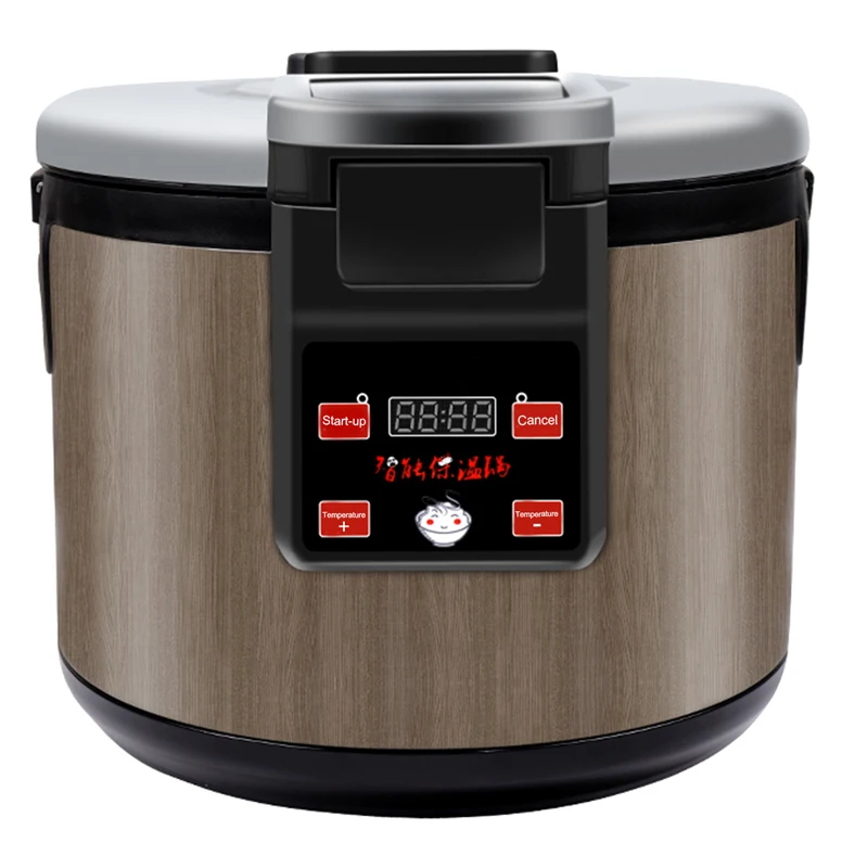 Dontalen Large Capacity Hot Sale Wood Grain Appearance Electric Rice Warmer