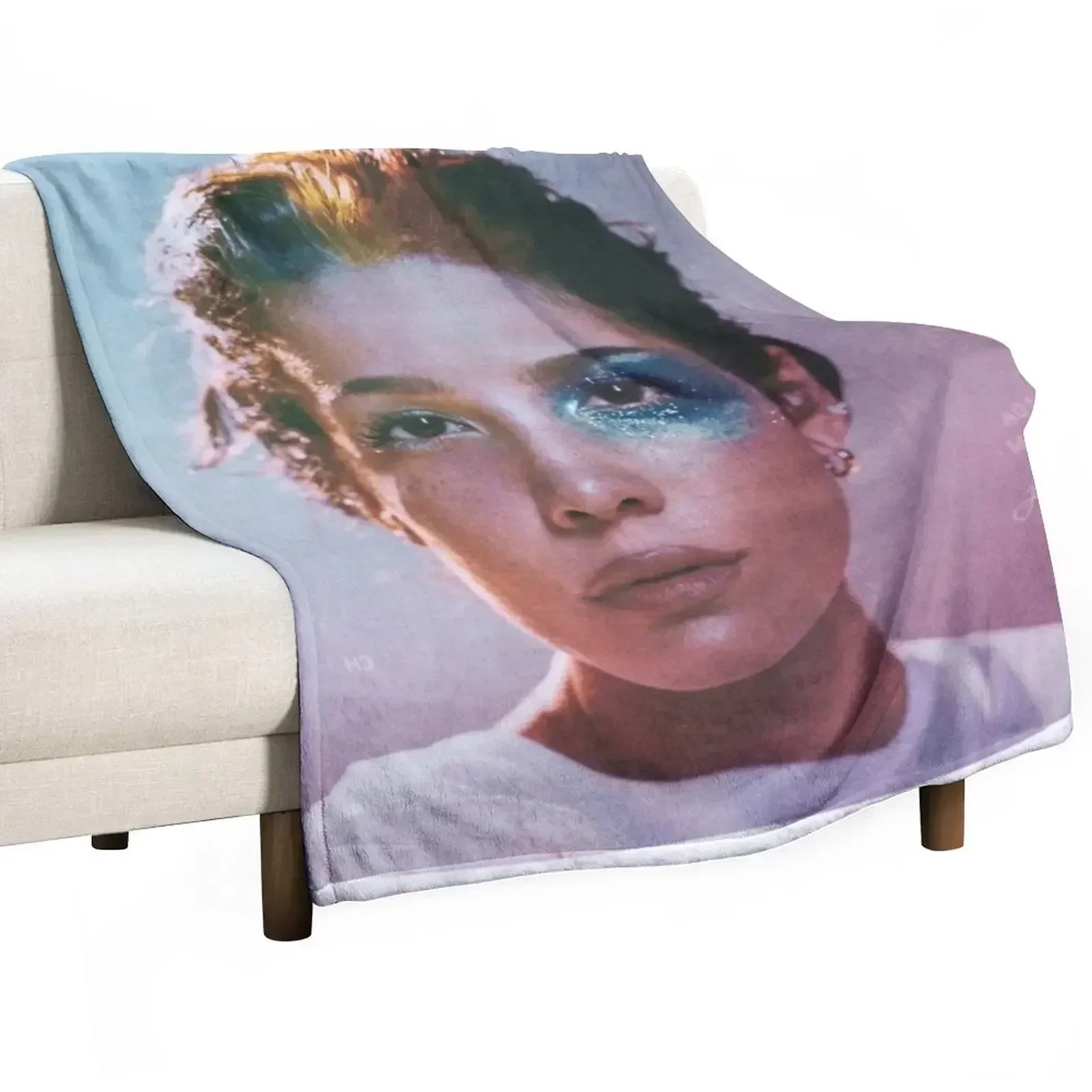 

manic album Throw Blanket Luxurious Soft Fuzzy Blanket for Sofa Bed