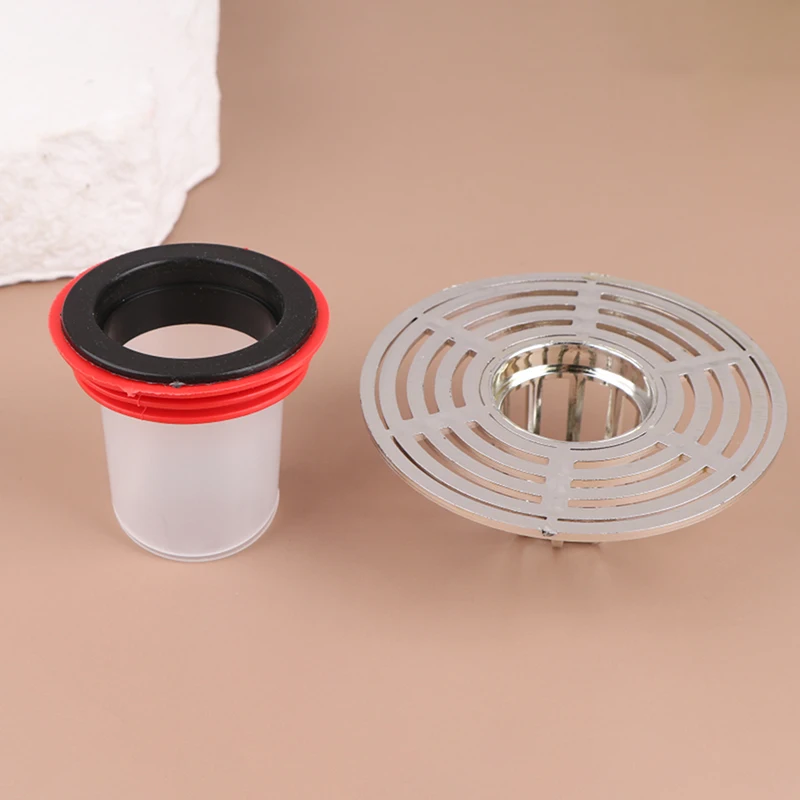 

1 Pc Self-Closing Odor and Insect Proof Floor Drain Core, Removable Shower Drain Cover, Hair Filter, Sewer Strainer Plug