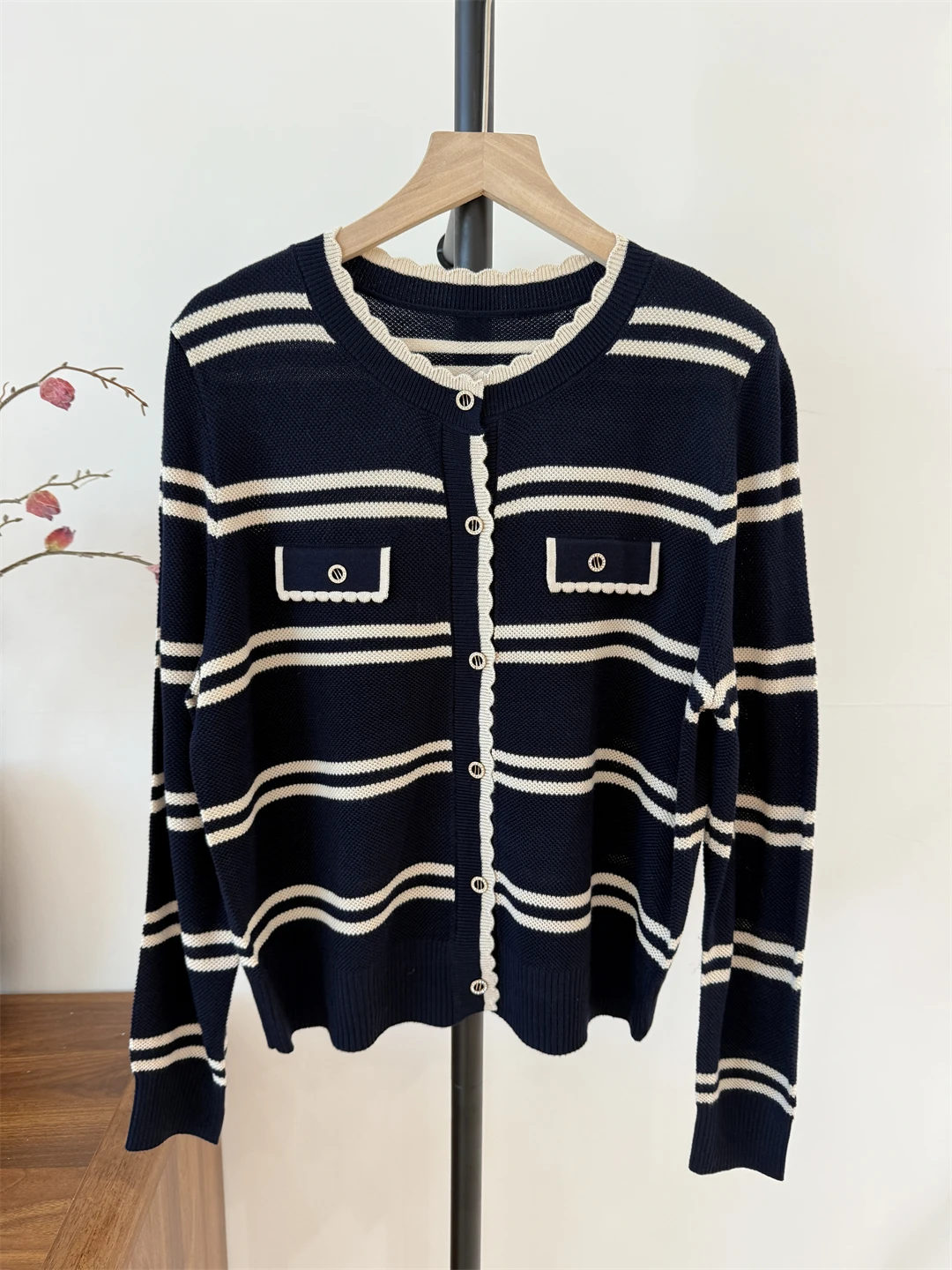 

Модный тонкий длинный вязаный свитер-свеч для женщин среднего возраста и ли, весенне-осенняя верхняя одежда, пальто для мамы