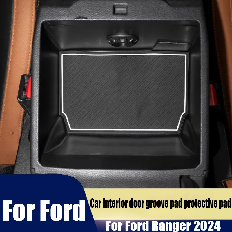Modified car interior door groove pad protective pad car interior decoration accessories Suitable Suitabled Ranger 2024