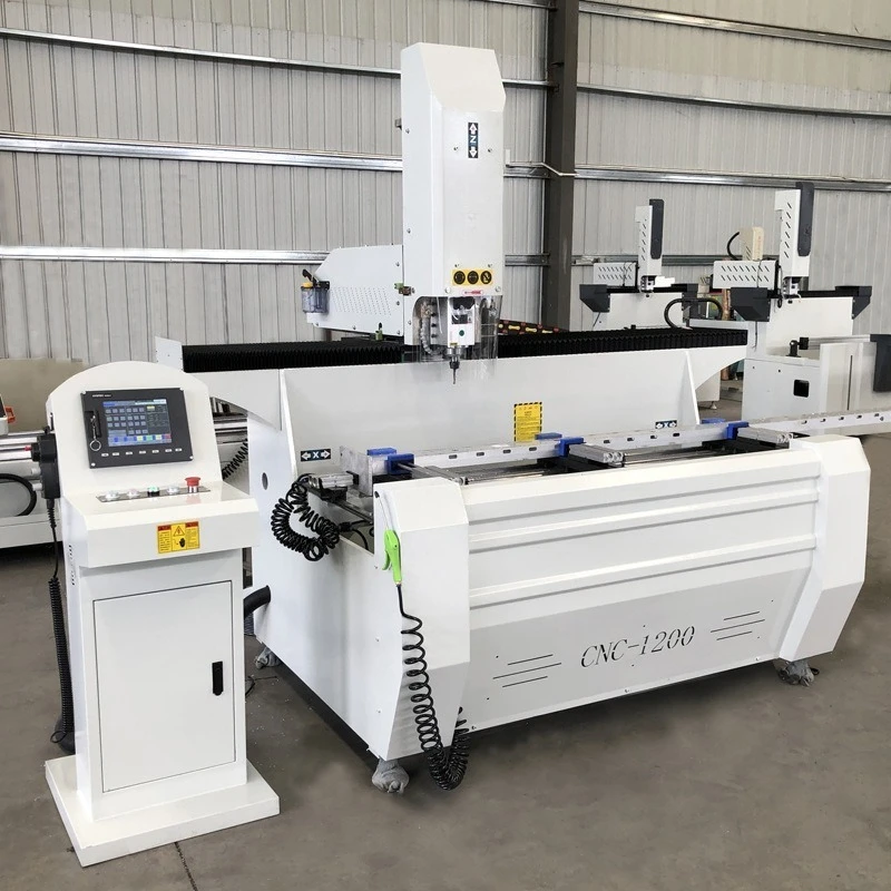 Aluminum profile milling machine numerical control drilling and milling machine, multifunctional drilling and milling