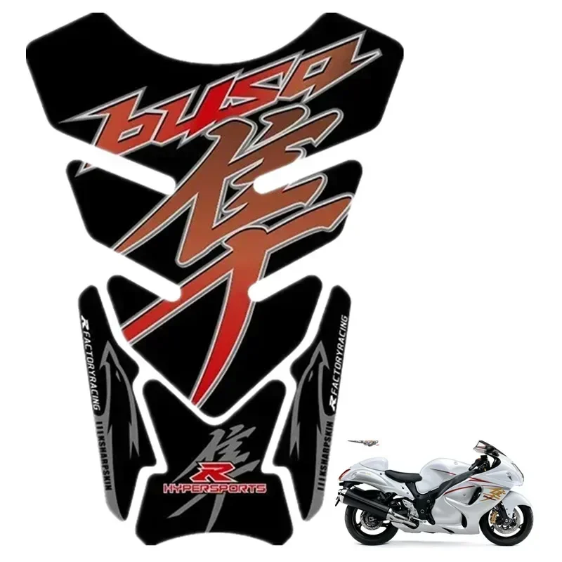 For GSX1300R GSXR1300 Motorcycle Tank Pad Protector 3D Gel Sticker Decal GSXR 1300 - 3